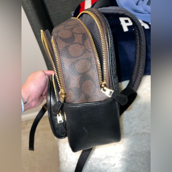 Mini Court Backpack In Signature Canvas - Picture 4 of 6